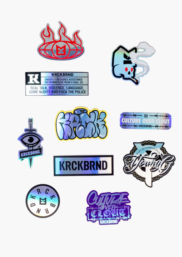 Krack Sticker Stash #7 Hologram - Image 2