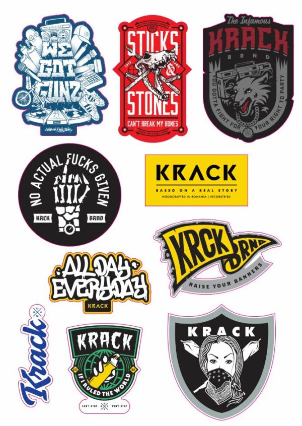 Krack Sticker Stash #1 - Image 2