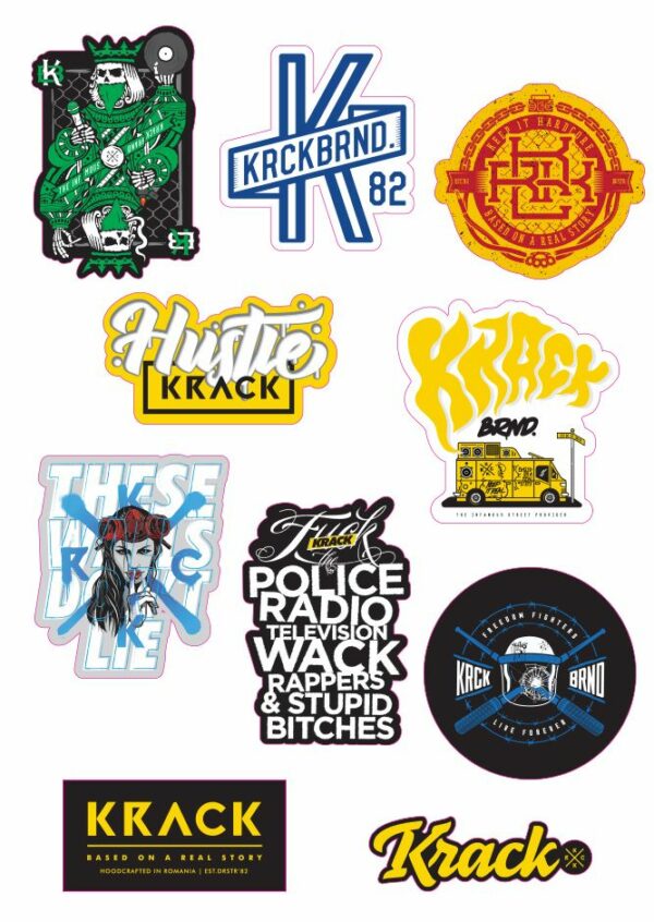 Krack Sticker Stash #2 - Image 2