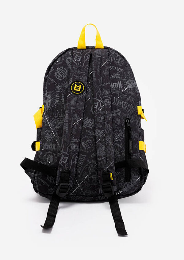 Painted Black Backpack - Image 3