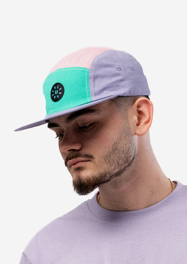 Pastel 5 Panel Hat - Image 3