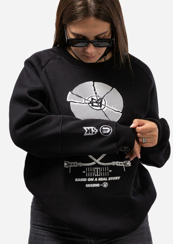 DJ UNDOO KRCKBRND break sweatshirt