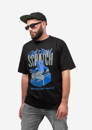 DJ UNDOO KRCKBRND scratch tee