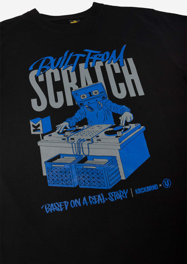 DJ UNDOO KRCKBRND scratch tee