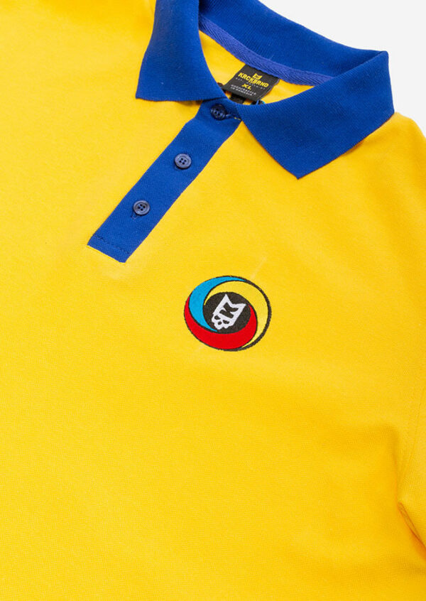 krckbrnd romania yellow polo tee