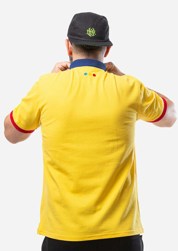 krckbrnd romania yellow polo tee