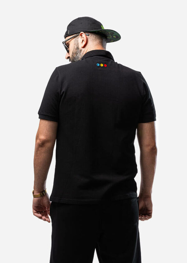 krckbrnd romania black polo tee