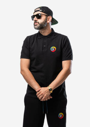 krckbrnd romania black polo tee
