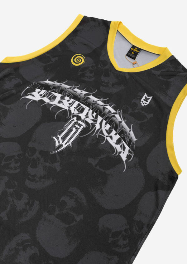 paranoia13 krckbrnd skulls jersey