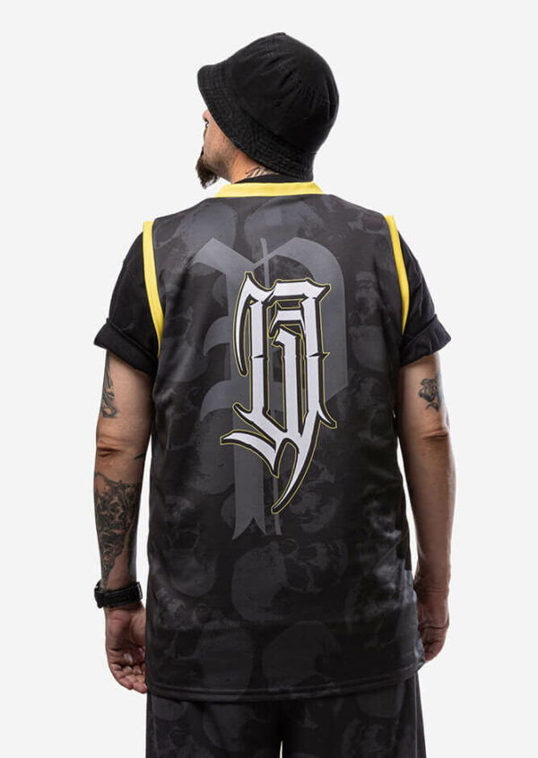 paranoia13 krckbrnd skulls jersey