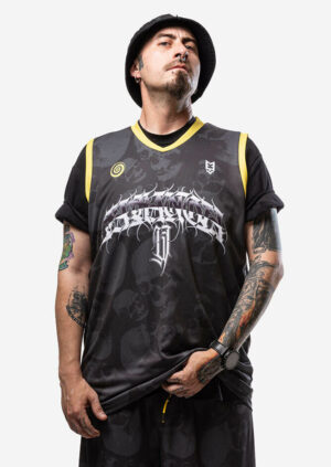 paranoia13 krckbrnd skulls jersey