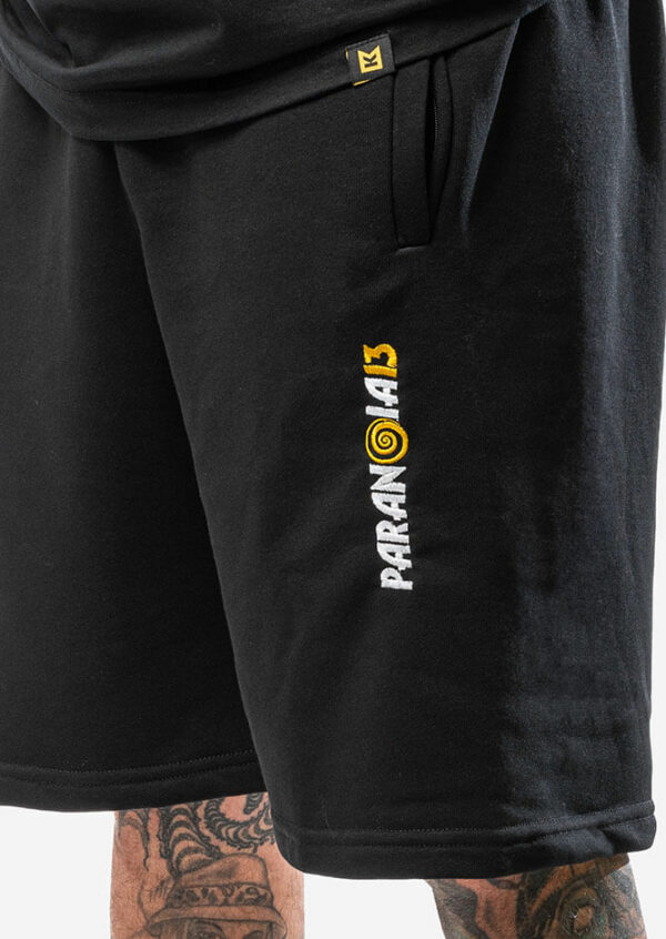 paranoia13 krckbrnd sweatshorts
