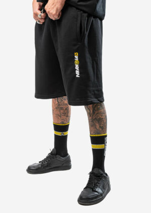 paranoia13 krckbrnd sweatshorts