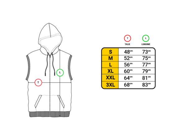 krckbrnd size chart sport hoodie